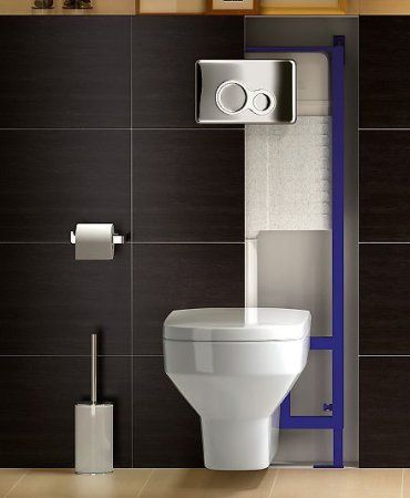 Система инсталляции для унитазов Cersanit Slim & Silent IN-MZ-SLIM