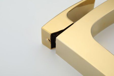 Смеситель для раковины высокий Gappo G1007-32, золото