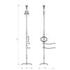 Вешалка Migliore Elisabetta 17046 хром