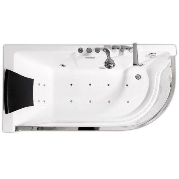 Акриловая ванна Gemy G9227 E L с гидромассажем