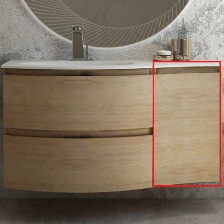 Шкаф Cezares Vague 54835 34 R rovere tabacco