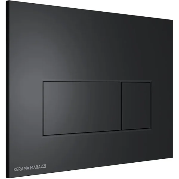 Кнопка смыва Kerama Marazzi FPS.A.BLK.M для инсталляции, черный матовый
