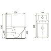 Унитаз-компакт BelBagno Monti