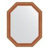Зеркало Evoform Octagon BY 7054 56x71 бронзовые бусы на дереве
