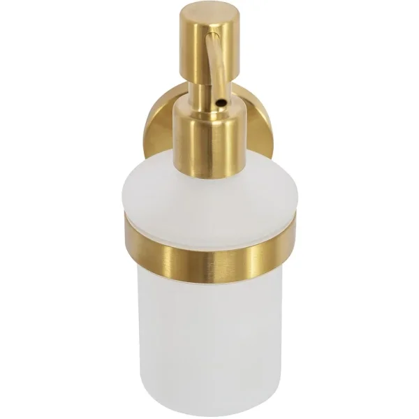 Дозатор для жидкого мыла Cezares Relax RELAX-SOIS-V-BORO настенный, золотой матовый