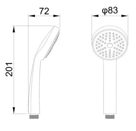 Ручной душ VODA (VSP111)