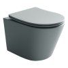 Унитаз подвесной Ceramica Nova Balearica CN6000MH антрацит матовый
