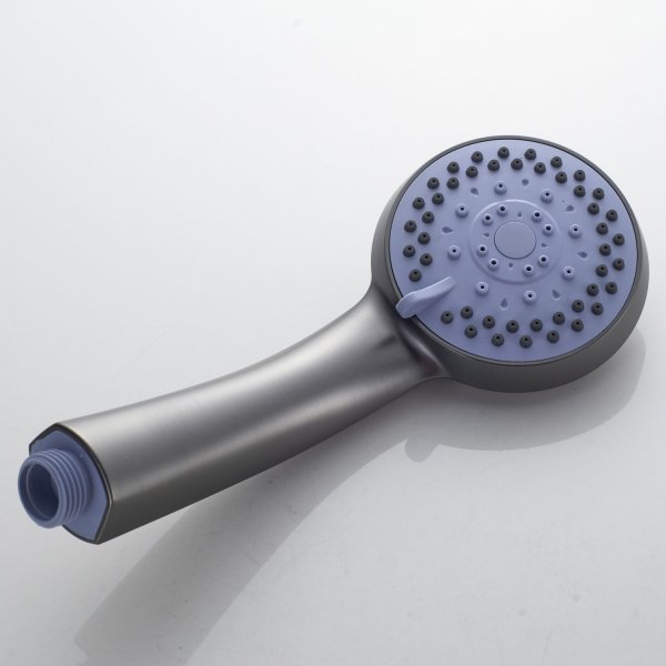 Смеситель для ванны однорычажный с изливом 35 см Shevanik S5022T, Оружейная сталь