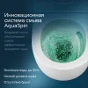 Подвесной унитаз AM.PM Like C801900SC AquaSpin с сиденьем микролифт, белый