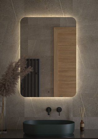Зеркало с LED-подсветкой настенное Defesto Opti DF 2809R 70x100