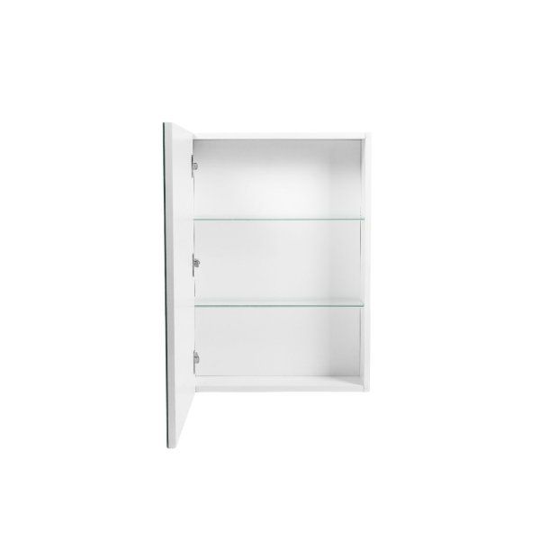 Зеркальный шкаф VIANT "Куба" 60 правый/левый без света 160х600х700 (VKUB60-ZSH)