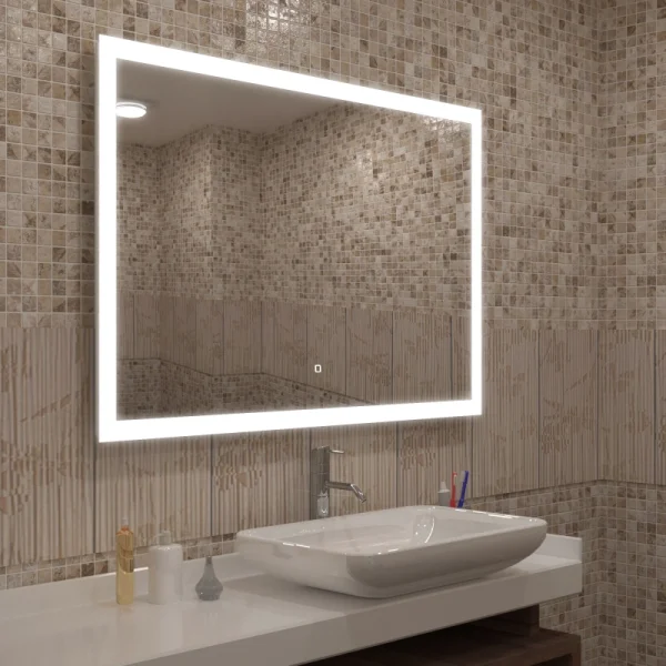 Зеркало MIXLINE "Ливия" 1200*800 сенсорный выключатель, светодиодная подсветка (543848)