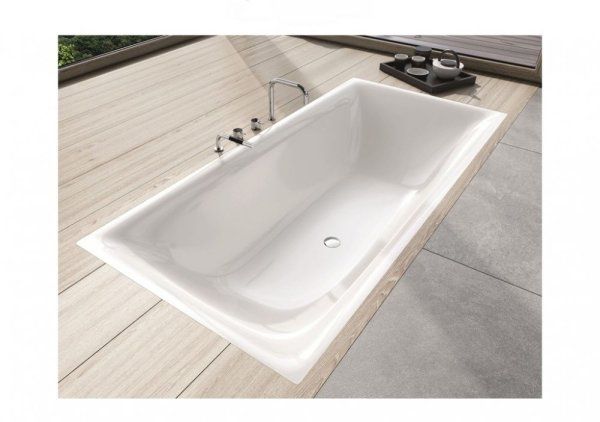 Ванна стальная Kaldewei Silenio 676 180x80 см Easy-clean