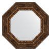 Зеркало Evoform Octagon BY 7394 67x67 состаренное дерево с орнаментом