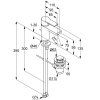 Смеситель для раковины Kludi ZENTA SL 482630565 хром