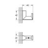 Крючок Grohe Selection Cube 40782000