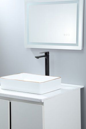 Смеситель для раковины Frap F10806-26 высокий, черный