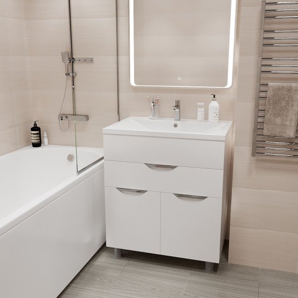 Тумба для ванной MIXLINE "ЭТЬЕН-65" под ум.Нелли-65 (553775)