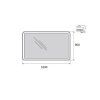 Зеркало BelBagno SPC-MAR-1000-800-LED-BTN 100 со светильником