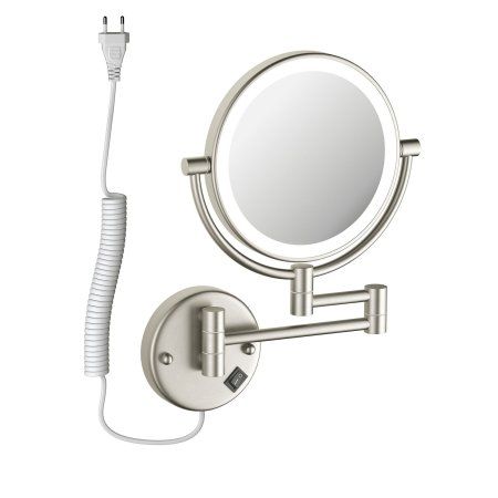 Зеркало с подсветкой Timo Saona никель (13376/13)