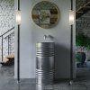 Раковина Kerasan Artwork Barrel 4742K31 отдельностоящая, слив в пол, черный матовый