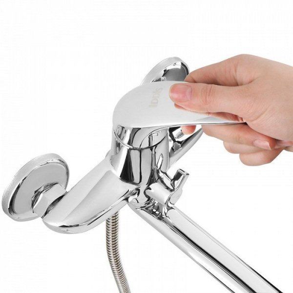 Смеситель Iddis Leaf LEASBL2i10WA для ванны, с длинным изливом