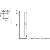Шкаф-пенал Laufen Base 4.0268.2.110.261.1 R 35 белый глянцевый