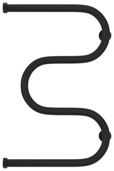 Полотенцесушитель водяной Сунержа М-образный 31-0007-6040 600x400 черный матовый