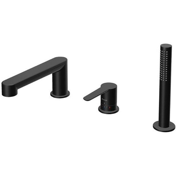 Смеситель Ravak Puri PU 026.20 X070186 для ванны черный матовый