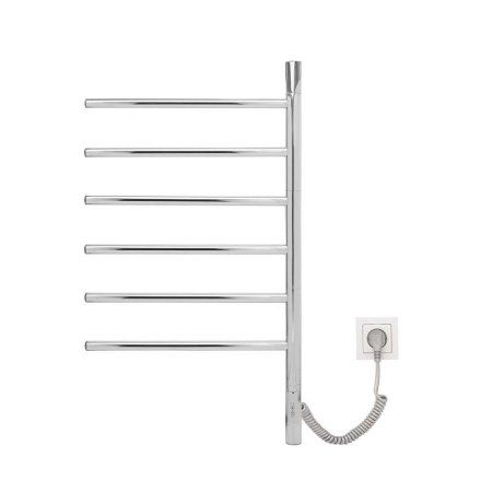 Полотенцесушитель электрический Vincea VTD-1S2CE 43х80 хром