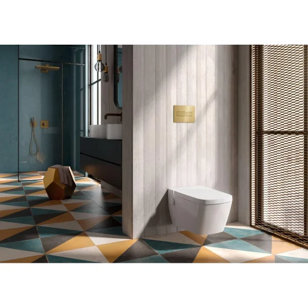 Кнопка смыва Tece TECEsolid 9240436 для инсталляции, латунь