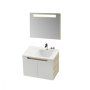 Мебель для ванной Ravak Classic SDD 800 X000001095 R подвесная, латте/белая