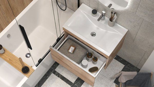 Тумба Velvex подвесная Pulsus 70 Дуб сонома (tp.PUL.PUL.70.1Y дуб сонома)