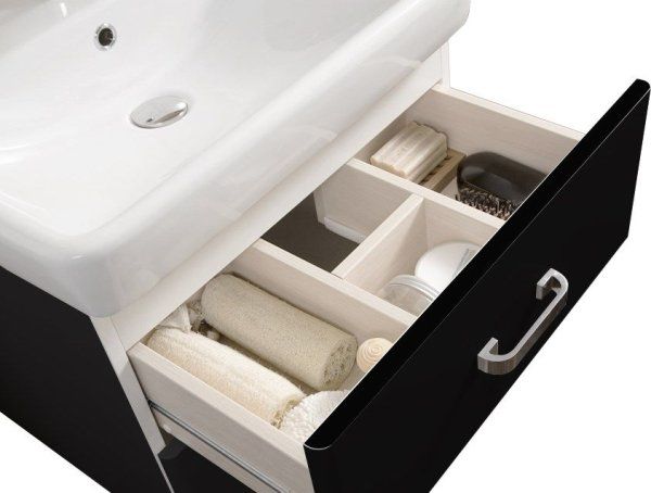 Мебель для ванной Aquaton Америна 1A137701AM950 80 чёрный