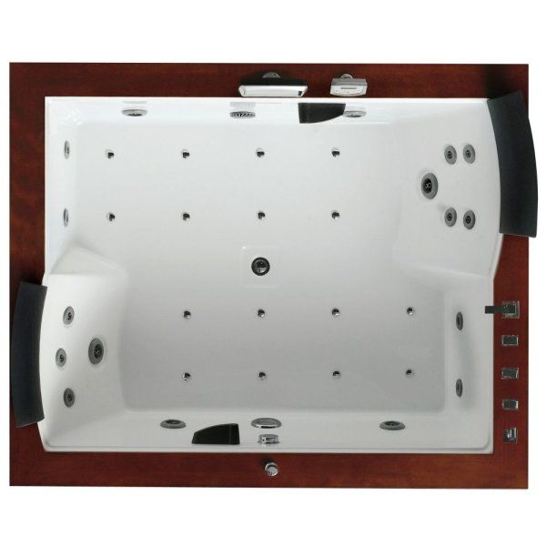 Акриловая ванна Gemy G9052 II O R с гидромассажем