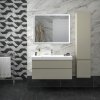 Шкаф-пенал Kerama Marazzi Cubo CUB.165Rh\LIM 35 правый, лимо матовый