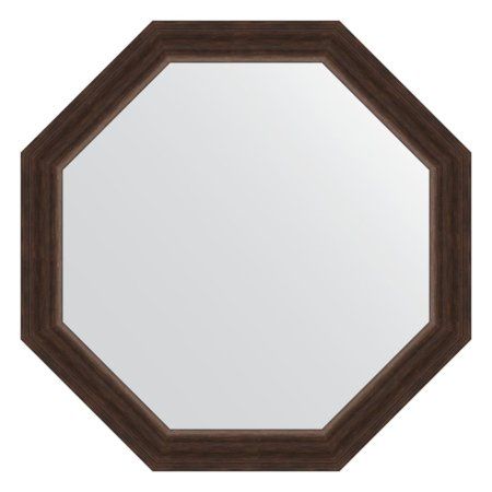 Зеркало Evoform Octagon BY 3988 66x66 палисандр