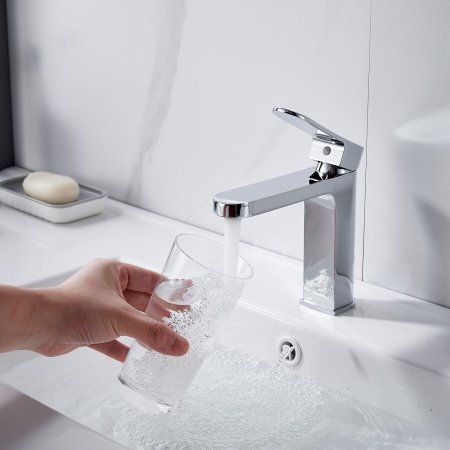 Смеситель для ванны Shevanik S4QH50HR1, Хром