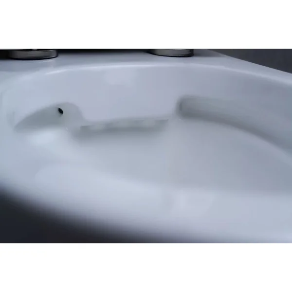 Унитаз подвесной GID Tr2198 безободковый, с сиденьем микролифт, белый