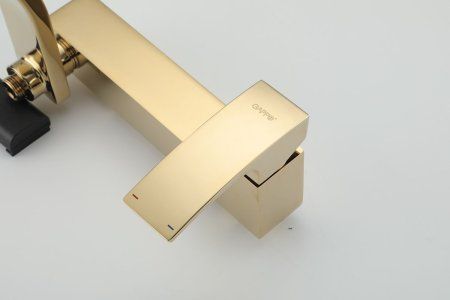 Смеситель для ванны Gappo G3207-3, однорычажный, золото