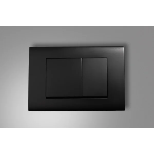 Кнопка смыва Charus Minimalista FP.310.DW.01 для инсталляции, черный матовый