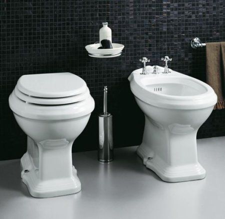 Унитаз приставной Simas Arcade AR891bi горизонтальный выпуск