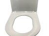 Унитаз приставной CeramaLux 3176, Бело-Глянцевый