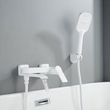 Смеситель для ванны Shevanik S4JL10EY2CAS, белый