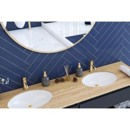 Умывальник Rea Nel White U6330 белый