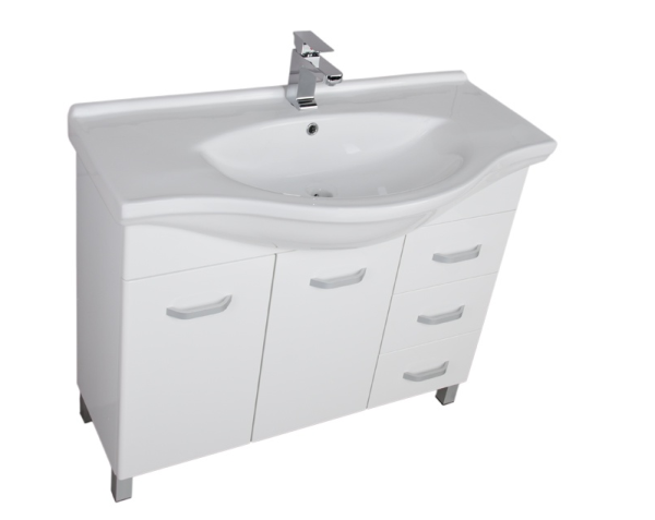 Тумба под раковину Aquanet Глория 00171600 100 белая