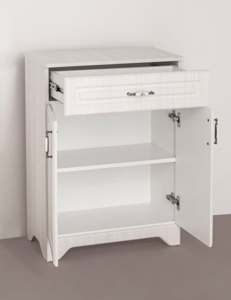 Комод Style Line Олеандр-2 60 (1 ящ.), рельеф пастель Style Line ЛС-00000475, Бежевый
