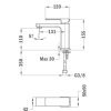 Смеситель Teka SOLLER 853461250 Хром