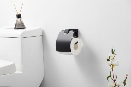 Держатель туалетной бумаги Frap F3YQ06QP03FC-6CO, черный