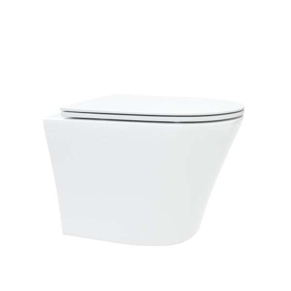 Унитаз подвесной Maretti Elio безободковый с микролифтом, EL10PBM64-844, белый